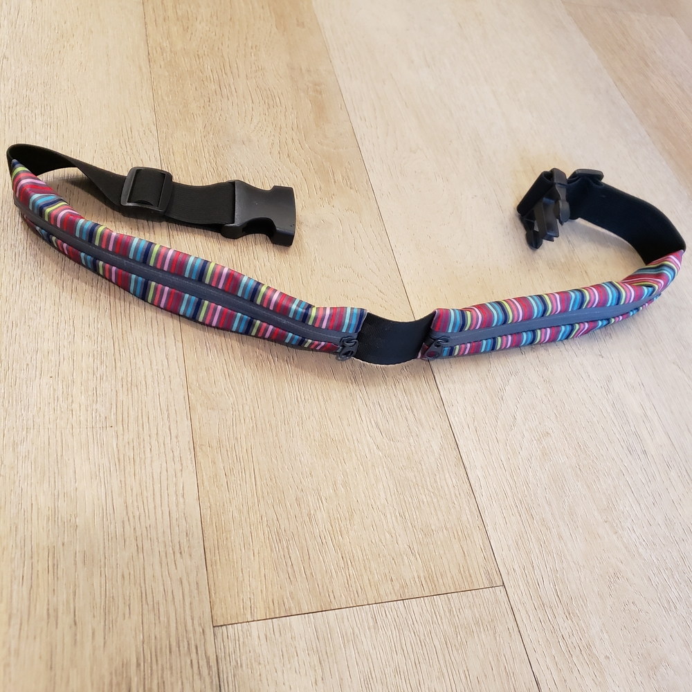 Colorful Striped Jigging Bag
